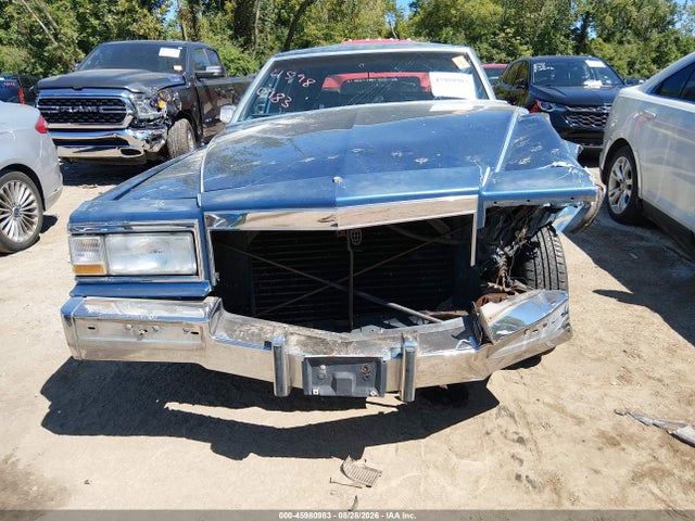 45980983 :رقم المزاد ، 1G6DW5470MR712968 vin ، 1991 Cadillac Brougham مزاد بيع