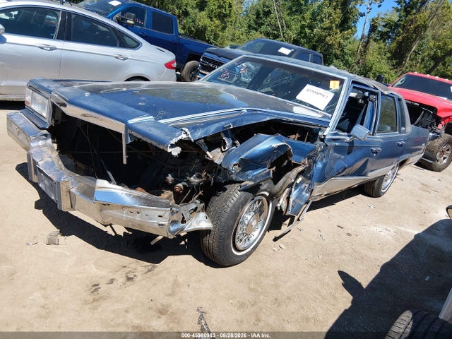 45980983 :رقم المزاد ، 1G6DW5470MR712968 vin ، 1991 Cadillac Brougham مزاد بيع
