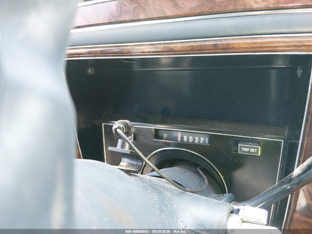 45980983 :رقم المزاد ، 1G6DW5470MR712968 vin ، 1991 Cadillac Brougham مزاد بيع