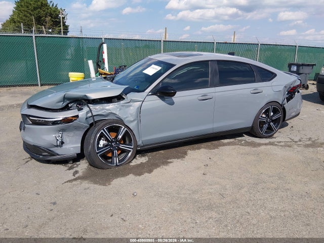 2026 Honda Accord Hybrid Sport მანქანა იყიდება აუქციონზე, vin: 1HGCY2F59TA023409, აუქციონის ნომერი: 45980985