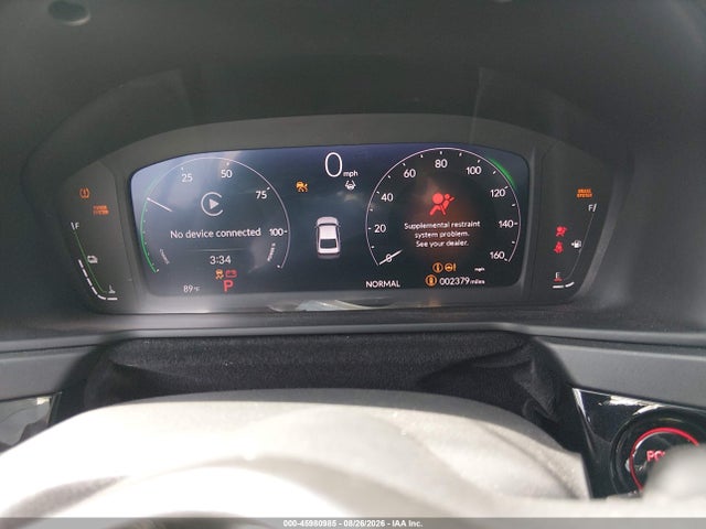 2026 Honda Accord Hybrid Sport მანქანა იყიდება აუქციონზე, vin: 1HGCY2F59TA023409, აუქციონის ნომერი: 45980985