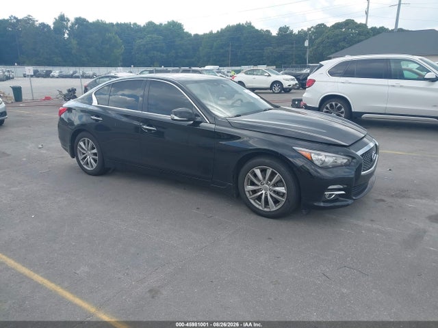 2017 Infiniti Q50 3.0t Premium მანქანა იყიდება აუქციონზე, vin: JN1EV7AP8HM732816, აუქციონის ნომერი: 45981001