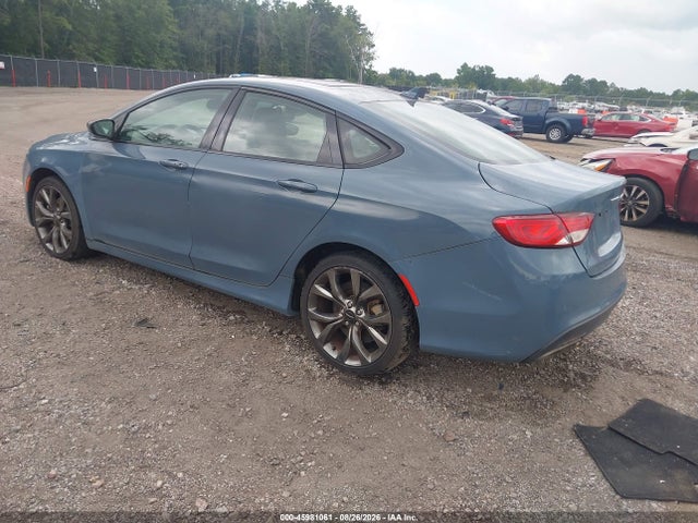 Aukcja sprzedaży 2015 Chrysler 200 S, vin: 1C3CCCBB7FN625614, numer aukcji: 45981061