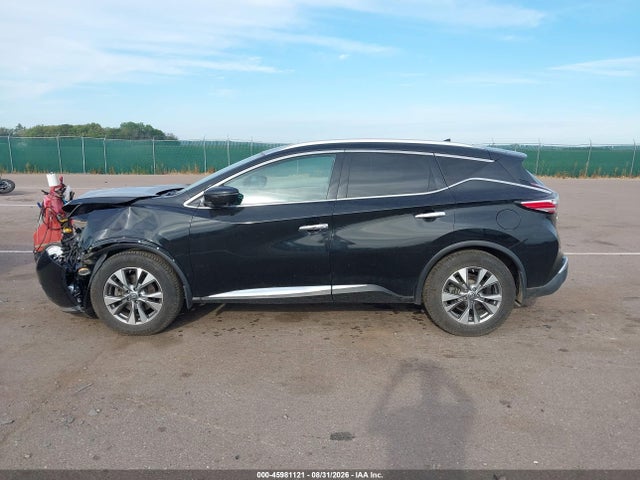 45981121 :رقم المزاد ، 5N1AZ2MH8GN106131 vin ، 2016 Nissan Murano Sl مزاد بيع