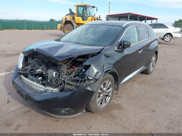 45981121 :رقم المزاد ، 5N1AZ2MH8GN106131 vin ، 2016 Nissan Murano Sl مزاد بيع