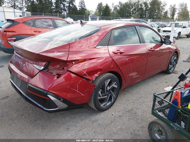 Продажа на аукционе авто 2025 Hyundai Elantra Sel Convenience, vin: KMHLS4DG4SU873196, номер лота: 45981157