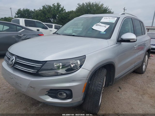 Продажа на аукционе авто 2014 Volkswagen Tiguan Sel, vin: WVGAV3AX4EW622202, номер лота: 45981158