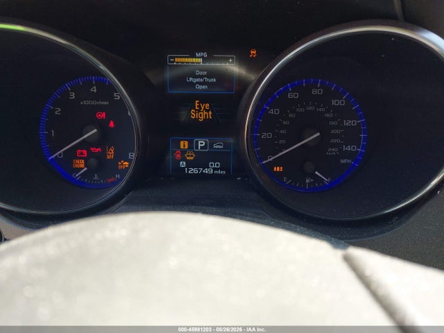45981203 :رقم المزاد ، 4S4BSAFC8F3311897 vin ، 2015 Subaru Outback 2.5i Premium مزاد بيع