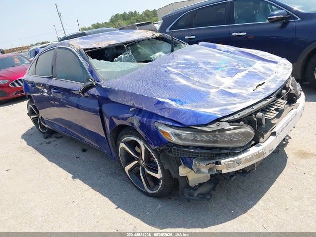 45981206 :رقم المزاد ، 1HGCV1F3XMA085758 vin ، 2021 Honda Accord Sport مزاد بيع