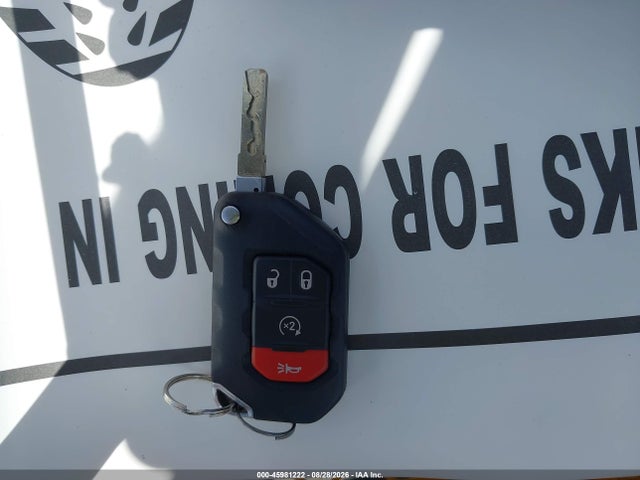 2019 Jeep Wrangler Unlimited Sahara მანქანა იყიდება აუქციონზე, vin: 1C4HJXEG9KW633627, აუქციონის ნომერი: 45981222