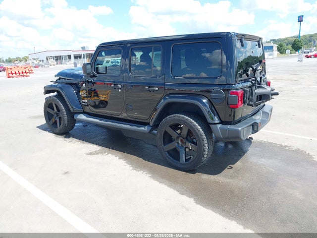 2019 Jeep Wrangler Unlimited Sahara მანქანა იყიდება აუქციონზე, vin: 1C4HJXEG9KW633627, აუქციონის ნომერი: 45981222