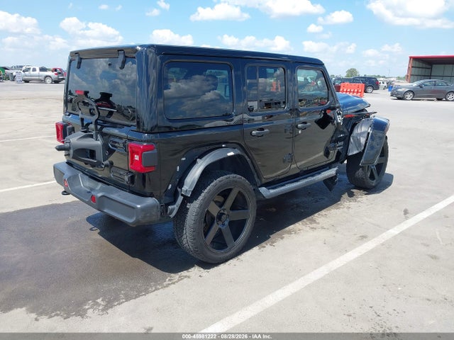 2019 Jeep Wrangler Unlimited Sahara მანქანა იყიდება აუქციონზე, vin: 1C4HJXEG9KW633627, აუქციონის ნომერი: 45981222