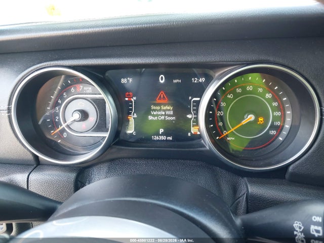 2019 Jeep Wrangler Unlimited Sahara მანქანა იყიდება აუქციონზე, vin: 1C4HJXEG9KW633627, აუქციონის ნომერი: 45981222