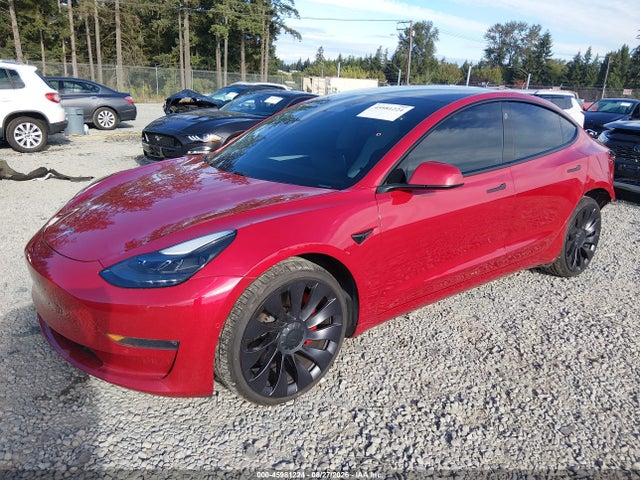 Tesla Model 3 Performance Dual Motor All-wheel Drive 2021 5YJ3E1EC3MF071241 Image 2
