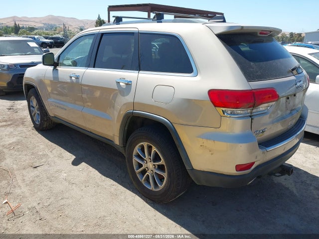 Aukcja sprzedaży 2014 Jeep Grand Cherokee Limited, vin: 1C4RJFBG4EC388387, numer aukcji: 45981227