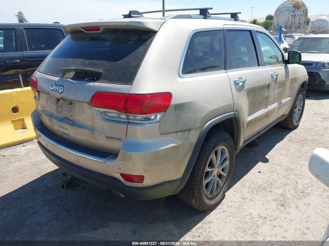 Aukcja sprzedaży 2014 Jeep Grand Cherokee Limited, vin: 1C4RJFBG4EC388387, numer aukcji: 45981227
