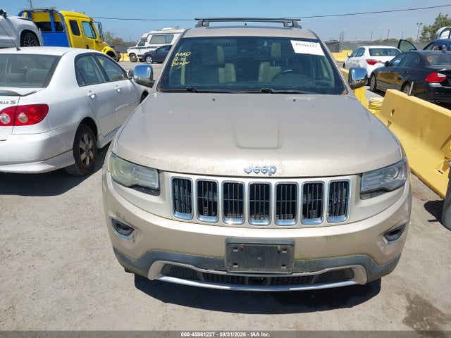 Aukcja sprzedaży 2014 Jeep Grand Cherokee Limited, vin: 1C4RJFBG4EC388387, numer aukcji: 45981227