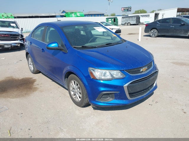 45981239 :رقم المزاد ، 1G1JD5SB6K4105019 vin ، 2019 Chevrolet Sonic Lt Auto مزاد بيع