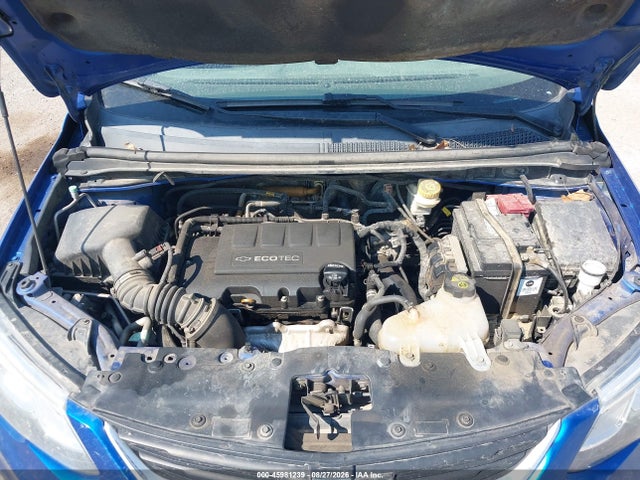 Продажа на аукционе авто 2019 Chevrolet Sonic Lt Auto, vin: 1G1JD5SB6K4105019, номер лота: 45981239