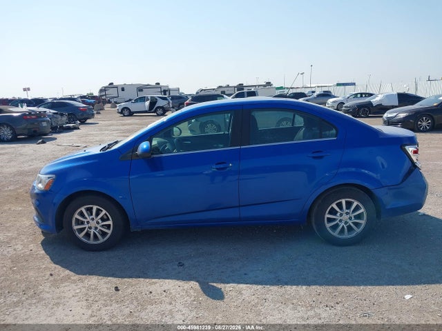 Продажа на аукционе авто 2019 Chevrolet Sonic Lt Auto, vin: 1G1JD5SB6K4105019, номер лота: 45981239