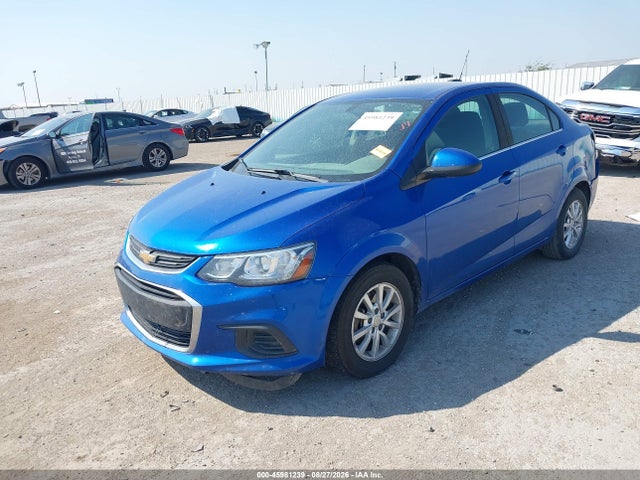 Продажа на аукционе авто 2019 Chevrolet Sonic Lt Auto, vin: 1G1JD5SB6K4105019, номер лота: 45981239