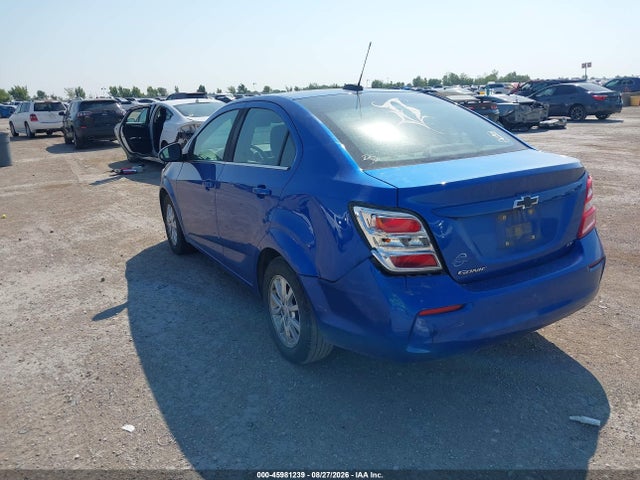 Продажа на аукционе авто 2019 Chevrolet Sonic Lt Auto, vin: 1G1JD5SB6K4105019, номер лота: 45981239