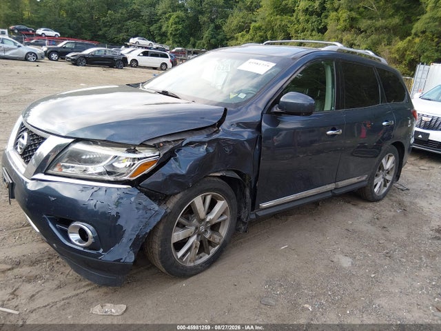 45981259 :رقم المزاد ، 5N1AR2MM2GC618458 vin ، 2016 Nissan Pathfinder Platinum مزاد بيع