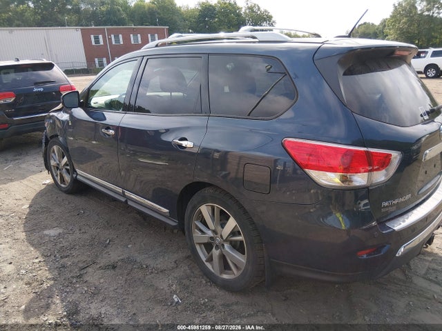 45981259 :رقم المزاد ، 5N1AR2MM2GC618458 vin ، 2016 Nissan Pathfinder Platinum مزاد بيع