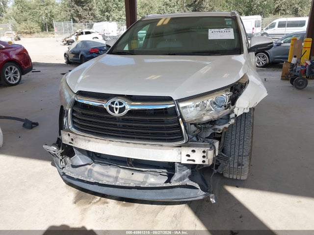 Toyota Highlander Xle V6 2015 5TDJKRFH2FS199221 Image 6