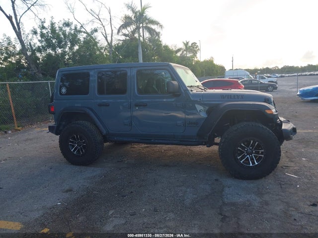 2024 Jeep Wrangler 4-door Willys 4x4 მანქანა იყიდება აუქციონზე, vin: 1C4RJXDG0RW266651, აუქციონის ნომერი: 45981330