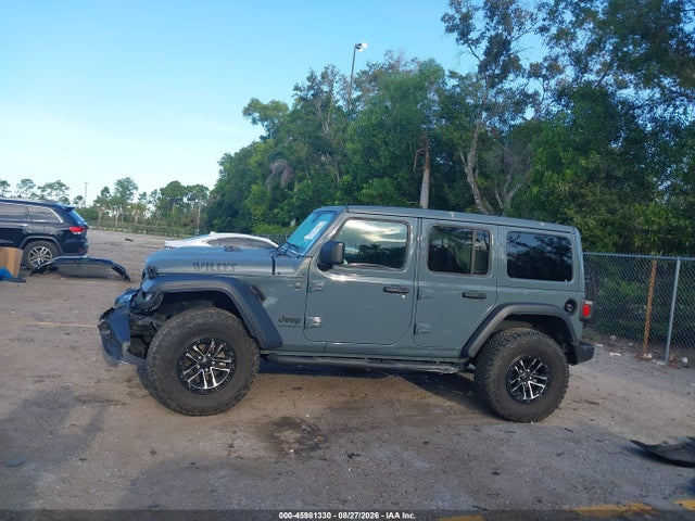 2024 Jeep Wrangler 4-door Willys 4x4 მანქანა იყიდება აუქციონზე, vin: 1C4RJXDG0RW266651, აუქციონის ნომერი: 45981330