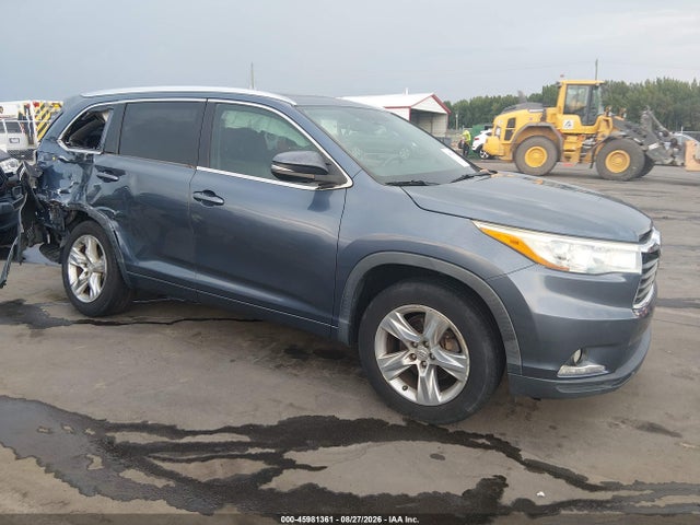 Aukcja sprzedaży 2014 Toyota Highlander Limited Platinum V6, vin: 5TDYKRFH0ES013270, numer aukcji: 45981361