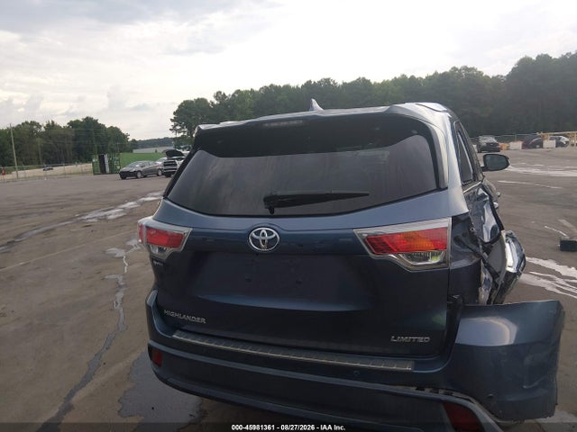 Aukcja sprzedaży 2014 Toyota Highlander Limited Platinum V6, vin: 5TDYKRFH0ES013270, numer aukcji: 45981361