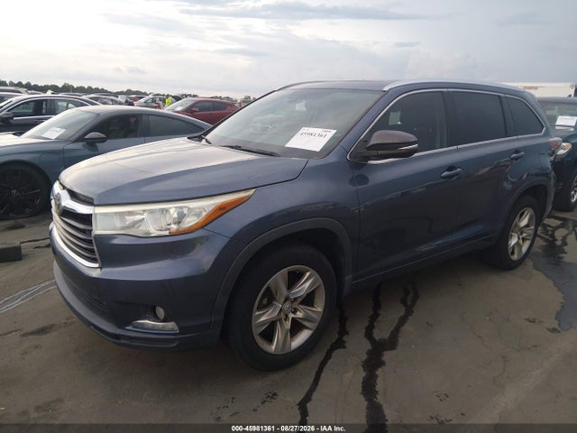 Aukcja sprzedaży 2014 Toyota Highlander Limited Platinum V6, vin: 5TDYKRFH0ES013270, numer aukcji: 45981361