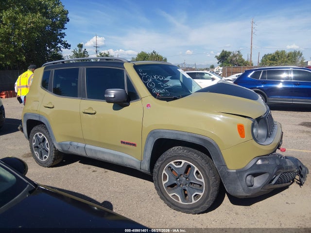 45981401 :رقم المزاد ، ZACCJBCT2FPC24921 vin ، 2015 Jeep Renegade Trailhawk مزاد بيع