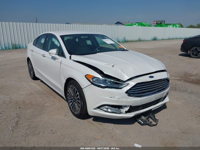 45981425 :رقم المزاد ، 3FA6P0K93JR256710 vin ، 2018 Ford Fusion Titanium مزاد بيع