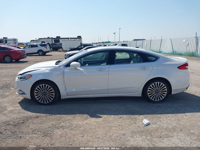 45981425 :رقم المزاد ، 3FA6P0K93JR256710 vin ، 2018 Ford Fusion Titanium مزاد بيع