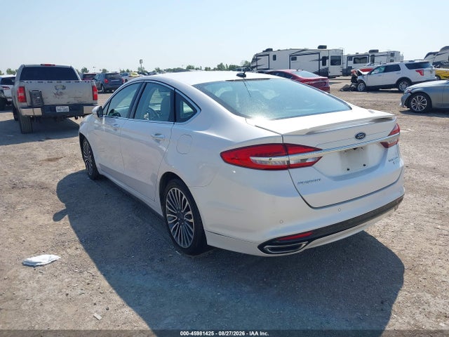 45981425 :رقم المزاد ، 3FA6P0K93JR256710 vin ، 2018 Ford Fusion Titanium مزاد بيع