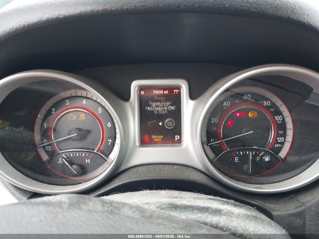 45981452 :رقم المزاد ، 3C4PDDBG3FT618963 vin ، 2015 Dodge Journey Sxt مزاد بيع