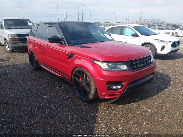 Auction sale of the 2016 Land Rover Range Rover Sport 3.0l V6 Supercharged Hse, vin: SALWS2VFXGA574759, lot number: 45981456