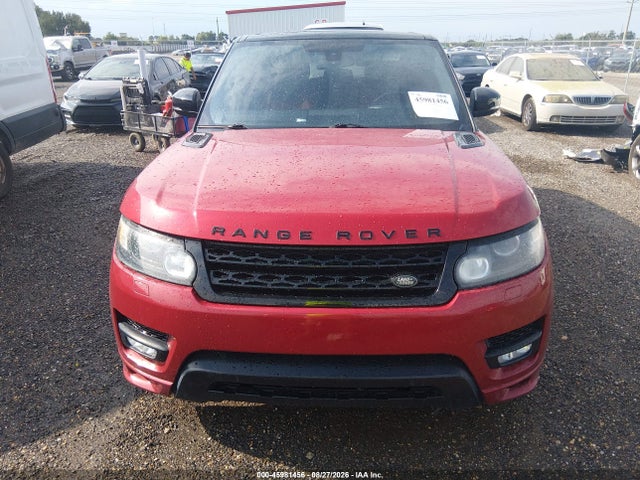 Aukcja sprzedaży 2016 Land Rover Range Rover Sport 3.0l V6 Supercharged Hse, vin: SALWS2VFXGA574759, numer aukcji: 45981456