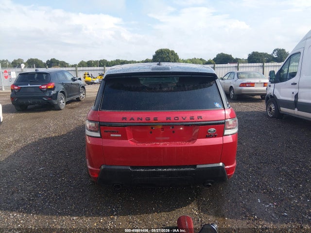 Aukcja sprzedaży 2016 Land Rover Range Rover Sport 3.0l V6 Supercharged Hse, vin: SALWS2VFXGA574759, numer aukcji: 45981456