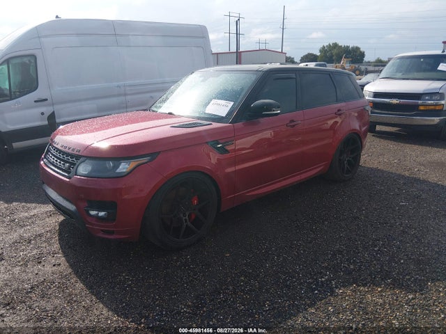 Aukcja sprzedaży 2016 Land Rover Range Rover Sport 3.0l V6 Supercharged Hse, vin: SALWS2VFXGA574759, numer aukcji: 45981456