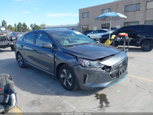45981515 :رقم المزاد ، KMHC75LC4HU052193 vin ، 2017 Hyundai Ioniq Hybrid Sel مزاد بيع