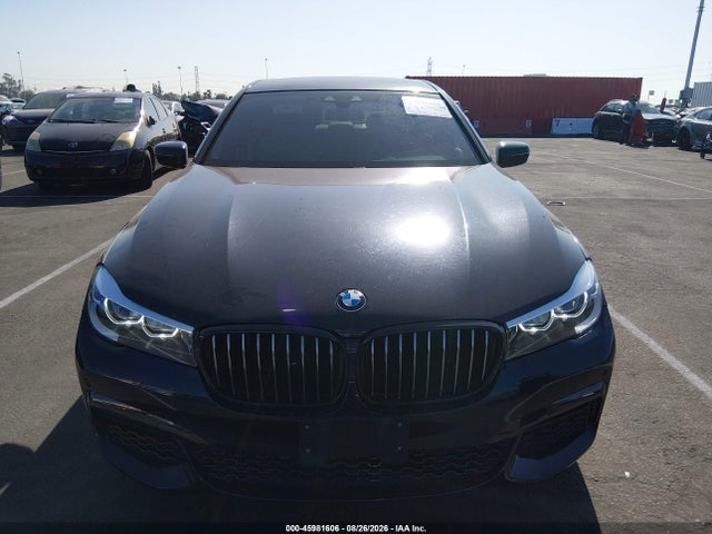 45981606 :رقم المزاد ، WBA7E2C51KB217712 vin ، 2019 Bmw 740i مزاد بيع