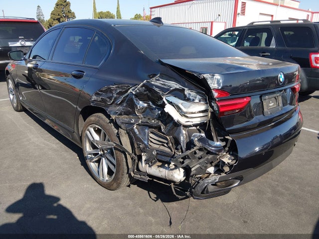45981606 :رقم المزاد ، WBA7E2C51KB217712 vin ، 2019 Bmw 740i مزاد بيع