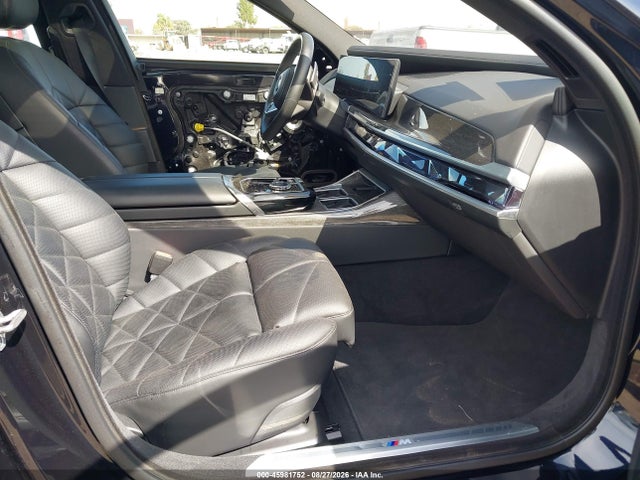 Aukcja sprzedaży 2023 Bmw 740 I, vin: WBA23EH0XPCM18587, numer aukcji: 45981752