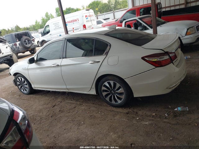 2017 Honda Accord Hybrid Touring მანქანა იყიდება აუქციონზე, vin: JHMCR6F73HC006796, აუქციონის ნომერი: 45981785