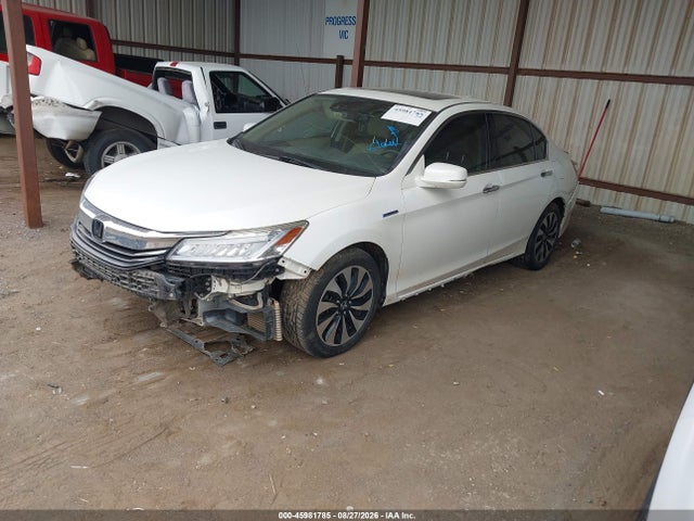 2017 Honda Accord Hybrid Touring მანქანა იყიდება აუქციონზე, vin: JHMCR6F73HC006796, აუქციონის ნომერი: 45981785
