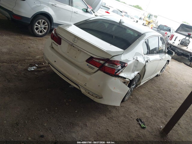 2017 Honda Accord Hybrid Touring მანქანა იყიდება აუქციონზე, vin: JHMCR6F73HC006796, აუქციონის ნომერი: 45981785